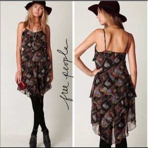 Free People boho tiered dress